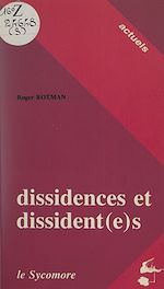 Télécharger le livre :  Dissidences et dissident(e)s