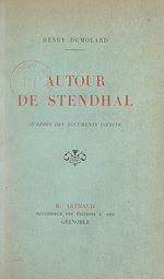 Télécharger le livre :  Autour de Stendhal