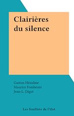 Télécharger le livre :  Clairières du silence