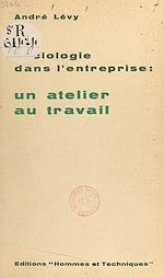 Télécharger le livre :  Sociologie dans l'entreprise : un atelier au travail, une étude sur le terrain du rôle des groupes informels de travail par rapport à l'intégration du travailleur dans l'entreprise