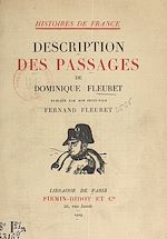Télécharger le livre :  Description des passages de Dominique Fleuret
