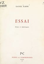 Télécharger le livre :  Essai