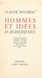 Download this eBook Hommes et idées d'aujourd'hui (1)