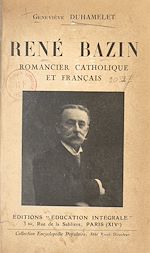 Télécharger le livre :  René Bazin