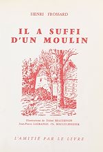 Download this eBook Il a suffi d'un moulin