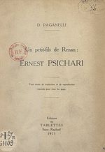 Télécharger le livre :  Un petit-fils de Renan : Ernest Psichari