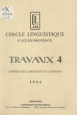 Télécharger le livre :  Genèse des langues et du langage