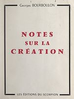 Télécharger le livre :  Notes sur la création