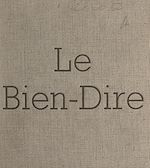 Télécharger le livre :  Le bien-dire