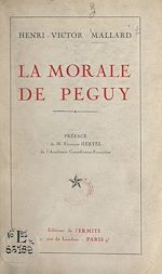Télécharger le livre :  La morale de Péguy