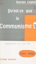 Télécharger le livre :  Qu'est-ce que le communisme ?