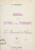 Télécharger le livre :  Journal et lettres d'une étudiante