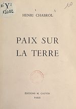 Télécharger le livre :  Paix sur la Terre
