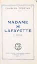 Télécharger le livre :  Madame de Lafayette