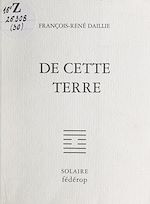 Télécharger le livre :  De cette terre