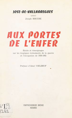 Téléchargez le livre :  Aux portes de l'enfer
