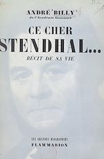 Télécharger le livre :  Ce cher Stendhal...