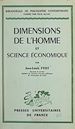 Télécharger le livre :  Dimensions de l'homme et science économique