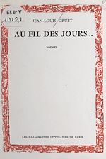 Télécharger le livre :  Au fil des jours...