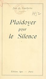 Télécharger le livre :  Plaidoyer pour le silence