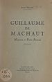 Télécharger le livre :  Guillaume de Machaut