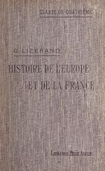 Télécharger le livre :  Histoire de l'Europe, et particulièrement de la France, depuis la fin du Ve siècle jusqu'à la guerre de Cent ans