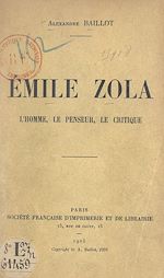 Télécharger le livre :  Émile Zola