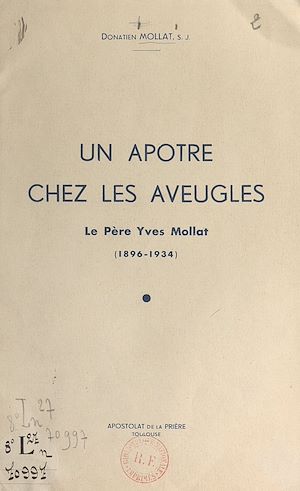 Téléchargez le livre :  Un apôtre chez les aveugles