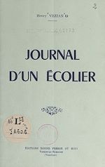 Télécharger le livre :  Journal d'un écolier