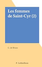 Télécharger le livre :  Les femmes de Saint-Cyr (2)
