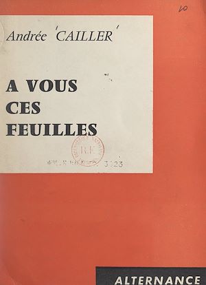 Download the eBook: À vous ces feuilles