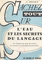Download this eBook L'eau et les secrets du langage