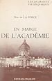 Télécharger le livre :  En marge de l'Académie