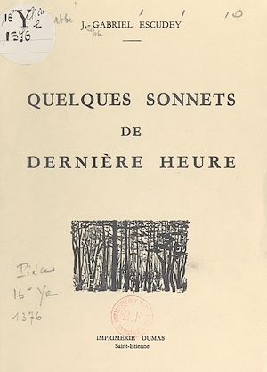 Téléchargez le livre :  Quelques sonnets de dernière heure