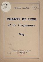 Télécharger le livre :  Chants de l'exil et de l'espérance