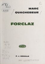 Télécharger le livre :  Forclaz