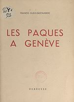 Download this eBook Les Pâques à Genève