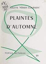 Télécharger le livre :  Plaintes d'automne