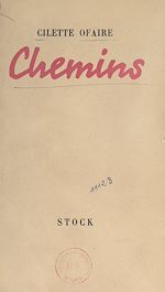 Télécharger le livre :  Chemins