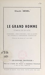 Télécharger le livre :  Le grand homme