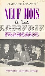 Download this eBook Neuf mois à la Comédie française