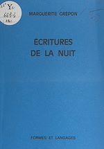 Télécharger le livre :  Écritures de la nuit