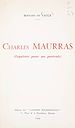 Télécharger le livre :  Charles Maurras