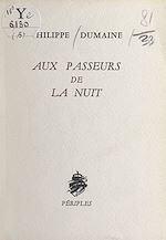 Télécharger le livre :  Aux passeurs de la nuit