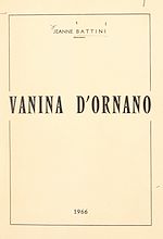 Télécharger le livre :  Vanina d'Ornano