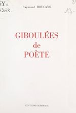 Télécharger le livre :  Giboulées de poète