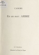 Télécharger le livre :  En un mot : arbre