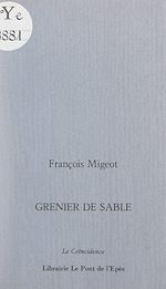 Télécharger le livre :  Grenier de sable