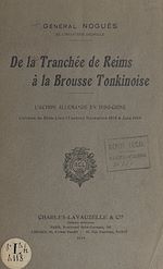 Télécharger le livre :  De la tranchée de Reims à la brousse tonkinoise