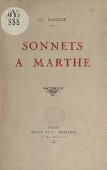 Télécharger le livre :  Sonnets à Marthe